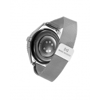 Reloj Smart  de metal plateado con malla milanesa - MS2001-10