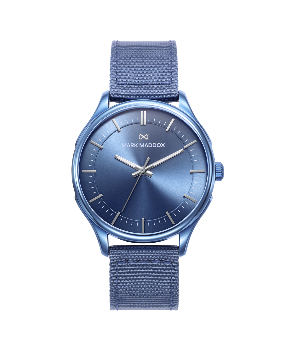 Reloj de hombre Mark Maddox Mission 3 agujas Blue — Miralles Arévalo Joyeros